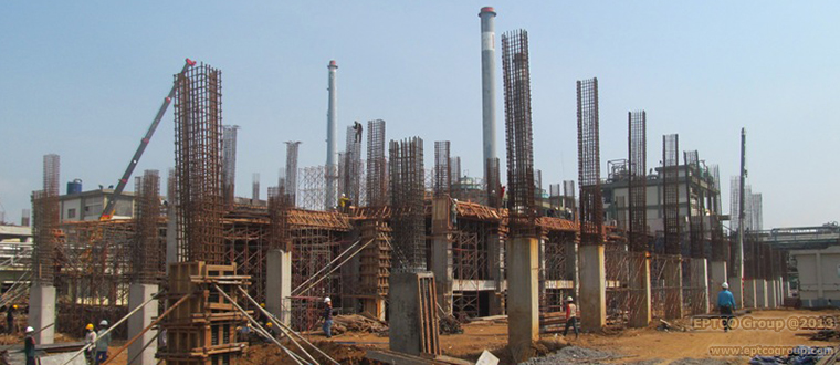 Civil Work of Spinning Building Project